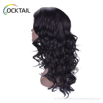 Japanese fiber beautiful long synthetic lace wigs